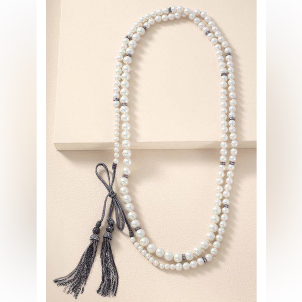 Stella & Dot Mara Pearl Necklace